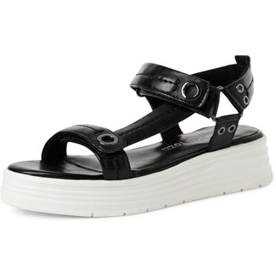 MARCO TOZZI Damer 2–28706-44 sandal, svart, 40 EU MARCO TOZZI Damer 2–28706-44 sandal, svart, 40 EU