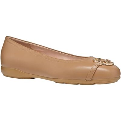 Geox Damer D ANNYTAH W A Balet platt, beige, 41 EU, Beige, 41 EU Geox Damer D ANNYTAH W A Balet platt, beige, 41 EU, Beige, 41 EU