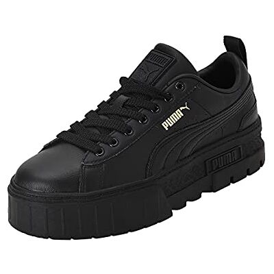 PUMA För kvinnor Mayze Lth Wn's Sneaker, svart, 40 EU PUMA För kvinnor Mayze Lth Wn's Sneaker, svart, 40 EU