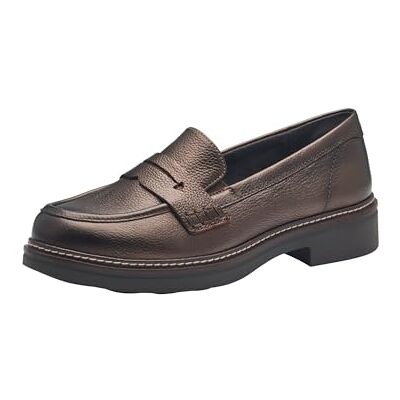 Tamaris Comfort damtofflor av läder eleganta, BRONS, 37 EU Tamaris Comfort damtofflor av läder eleganta, BRONS, 37 EU