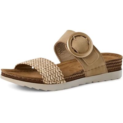 MARCO TOZZI Damer 2–27191-44 sandal, Beige, 41 EU MARCO TOZZI Damer 2–27191-44 sandal, Beige, 41 EU