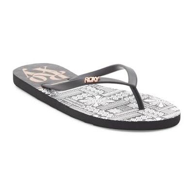 Roxy dam Viva Stamp Ii sandal, Armor White Black, 39 EU Roxy dam Viva Stamp Ii sandal, Armor White Black, 39 EU