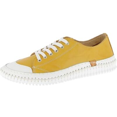 Andrea Conti dam låg topp sneakers, citron, 41 EU, citron, 41 EU Andrea Conti dam låg topp sneakers, citron, 41 EU, citron, 41 EU