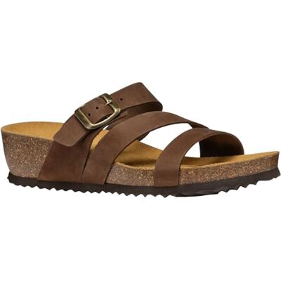 Geox Damer D New STHELLAE A platt sandal, kaffe, 37 EU, kaffe, 37 EU Geox Damer D New STHELLAE A platt sandal, kaffe, 37 EU, kaffe, 37 EU