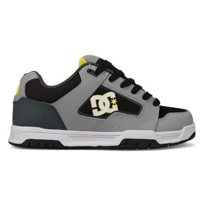 DC Shoes DC skor herr DC spole sneakers, grå/grå/svart, 42 EU DC Shoes DC skor herr DC spole sneakers, grå/grå/svart, 42 EU