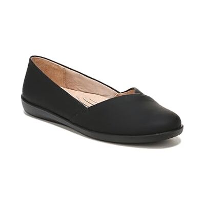 LifeStride Womens Notorious Ballet Flat Black 11 M LifeStride Womens Notorious Ballet Flat Black 11 M