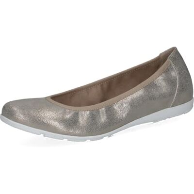 CAPRICE Dam 9-22199-42 ballerinaskor, taupe METALLIC, 36 EU, Tygransfärgad metallisk, 36 EU CAPRICE Dam 9-22199-42 ballerinaskor, taupe METALLIC, 36 EU, Tygransfärgad metallisk, 36 EU