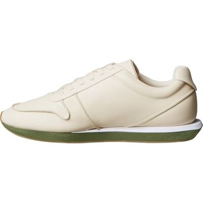 Calvin herr retro löpare spets upp LTH nypa YM0YM01455 låg topp, vit (Ljus Cashew/Medeltida skog), 9, Vitt ljus cashew medeltida skog, 43 EU Calvin herr retro löpare spets upp LTH nypa YM0YM01455 låg topp, vit (Ljus Cashew/Medeltida skog), 9, Vitt ljus cashew medeltida skog, 43 EU