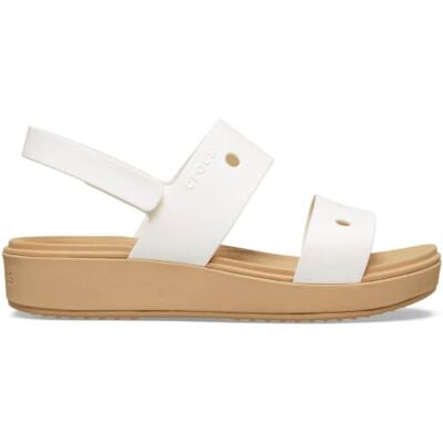 Crocs Unisex barn, Brookie Sandal K, Chalk/Cashew, 13 UK barn Crocs Unisex barn, Brookie Sandal K, Chalk/Cashew, 13 UK barn