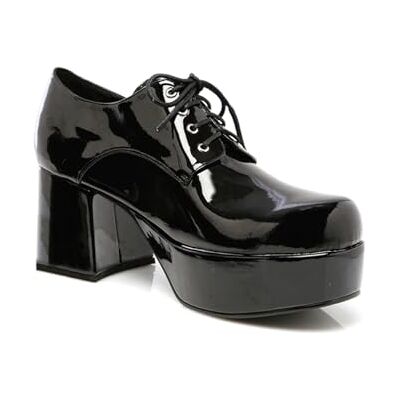 Ellie Shoes Herr 312 plattform, Svart, Medium Ellie Shoes Herr 312 plattform, Svart, Medium