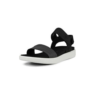 ECCO Damen, Flat Sandal, Schwarz, 41 EU ECCO Damen, Flat Sandal, Schwarz, 41 EU