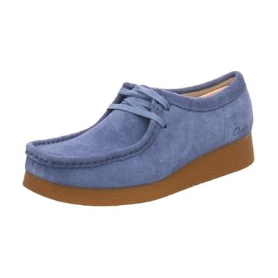 Clarks WallabeeEVOSh Womens Blue Suede, 4.5 Clarks WallabeeEVOSh Womens Blue Suede, 4.5