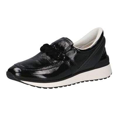 CAPRICE Damsneakers Low 9-24702-43 tofflor, svart nappa lak, 39 EU, Svart Naplak, 39 EU CAPRICE Damsneakers Low 9-24702-43 tofflor, svart nappa lak, 39 EU, Svart Naplak, 39 EU