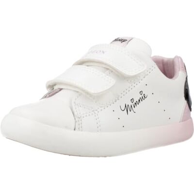 Geox B Gisli Girl D, babyskor – flickor, Vit/rosa, 20 EU Geox B Gisli Girl D, babyskor – flickor, Vit/rosa, 20 EU