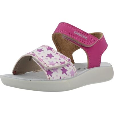 Geox Pojkar flickor B LIGHTFLOPPY sandal, fuchsia/vit, 27 EU Geox Pojkar flickor B LIGHTFLOPPY sandal, fuchsia/vit, 27 EU