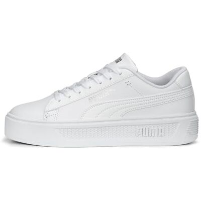 PUMA Dam Smash Platform V3 sneakers, vit silver, 37.5 EU PUMA Dam Smash Platform V3 sneakers, vit silver, 37.5 EU