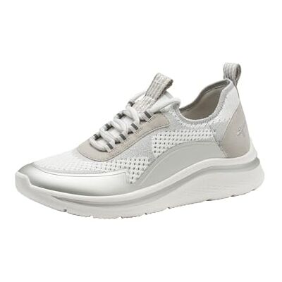 Tamaris Comfort damsneakers, ljusgrå/silver, 37 EU, Ljusgrå silver, 37 EU Tamaris Comfort damsneakers, ljusgrå/silver, 37 EU, Ljusgrå silver, 37 EU