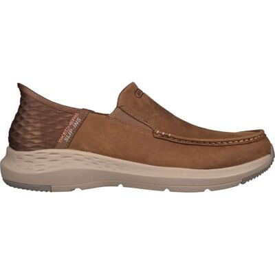 Skechers Parson Oswin Slip in-skor för män, Öken, 7.5 Wide Skechers Parson Oswin Slip in-skor för män, Öken, 7.5 Wide