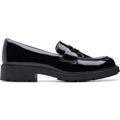 Clarks Orinoco2 Penny Womens Black Pat, 5.5 Clarks Orinoco2 Penny Womens Black Pat, 5.5