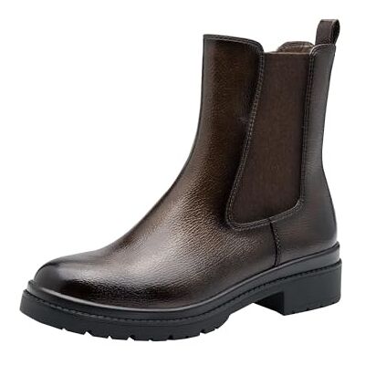 Tamaris dam 1-25428-43 Chelsea stövlar, brun patentt, 40 EU, Brun patent, 40 EU Tamaris dam 1-25428-43 Chelsea stövlar, brun patentt, 40 EU, Brun patent, 40 EU