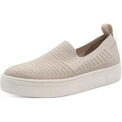 Tamaris dam Slip On 1-24704-42 sneakers, elfenben glamo, 42 EU Tamaris dam Slip On 1-24704-42 sneakers, elfenben glamo, 42 EU