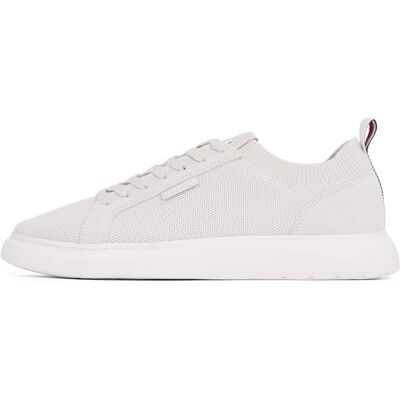 Tommy Hilfiger Herr ljus koppsula stickad SEASONAL låg topp, BEIGE (Alabaster), 10,5 UK, Beige alabaster, 45 EU Tommy Hilfiger Herr ljus koppsula stickad SEASONAL låg topp, BEIGE (Alabaster), 10,5 UK, Beige alabaster, 45 EU