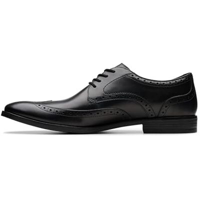 Clarks Brandon Limit Mens Black Leather, 6.5 Clarks Brandon Limit Mens Black Leather, 6.5