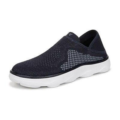 Vionic Dam Slip On Sage RX sneakers med valvstöd, Marinblå blazer stickat tyg, 41 EU Vionic Dam Slip On Sage RX sneakers med valvstöd, Marinblå blazer stickat tyg, 41 EU