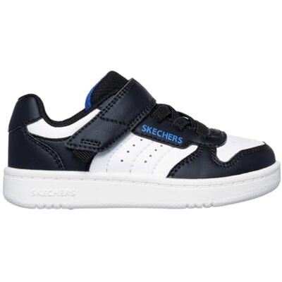 Skechers pojke Quick Street Sneaker, Svart vit, 5 UK Child Skechers pojke Quick Street Sneaker, Svart vit, 5 UK Child