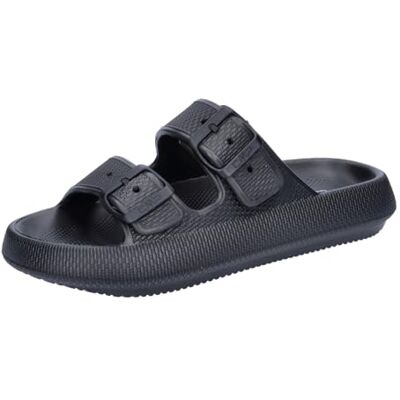 CMP Belem Wmn Slipper, Svart, 42/43, Svart, 42/43 EU CMP Belem Wmn Slipper, Svart, 42/43, Svart, 42/43 EU