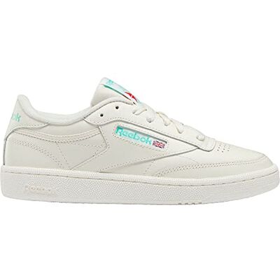 Reebok CLUB C 85 dam Sneaker, CHALK/CHALK/LGTSAG, 35.5 EU Reebok CLUB C 85 dam Sneaker, CHALK/CHALK/LGTSAG, 35.5 EU