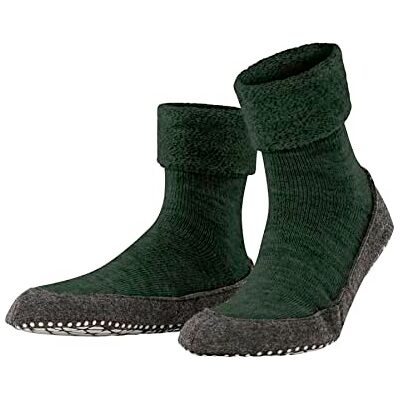 FALKE herr Cosyshoe Toffelsocka halkskyddande noppor på filtsulan bekväm varm med plysch slitstark andningsaktiv klimatanpassande lukt"hämmande ull 1 par FALKE herr Cosyshoe Toffelsocka halkskyddande noppor på filtsulan bekväm varm med plysch slitstark andningsaktiv klimatanpassande lukt"hämmande ull 1 par