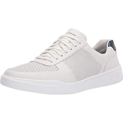Cole Haan mäns Gc Modern Perf Snkr: ljusgrå/blå sneaker, Optisk vit peacoat, 10.5 Wide Cole Haan mäns Gc Modern Perf Snkr: ljusgrå/blå sneaker, Optisk vit peacoat, 10.5 Wide