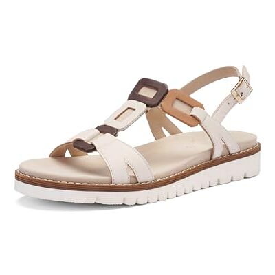 ARA Kent sandal för kvinnor, Cream mousse mocca, 42 EU ARA Kent sandal för kvinnor, Cream mousse mocca, 42 EU