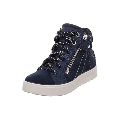 Superfit Mädchen STELLA leicht gefütterte Gore-Tex Sneaker, BLAU 8000 Superfit Mädchen STELLA leicht gefütterte Gore-Tex Sneaker, BLAU 8000