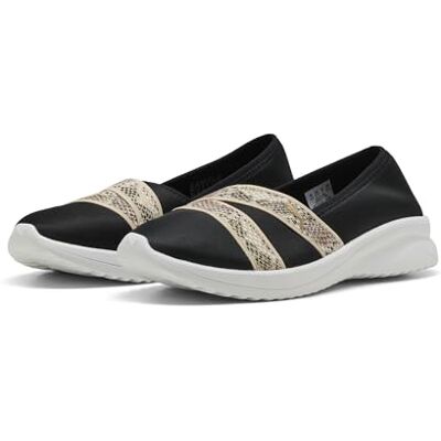 PUMA Adelina 2 Snake Chic Sneaker för kvinnor, svart guld, 40.5 EU PUMA Adelina 2 Snake Chic Sneaker för kvinnor, svart guld, 40.5 EU