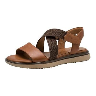 Tamaris Dam Comfort Damen Flache Flat Sandal, Nötter, 37 EU Tamaris Dam Comfort Damen Flache Flat Sandal, Nötter, 37 EU