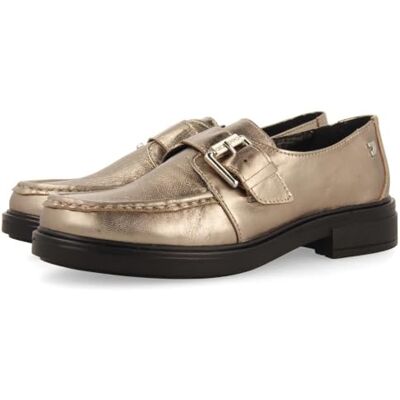 GIOSEPPO HEFFEN läderspänne loafers, Bly, 39 EU GIOSEPPO HEFFEN läderspänne loafers, Bly, 39 EU