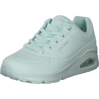 Skechers Uno Frosty Kicks Sneaker för kvinnor, Mint Durabuck textil trim, 41 EU Skechers Uno Frosty Kicks Sneaker för kvinnor, Mint Durabuck textil trim, 41 EU