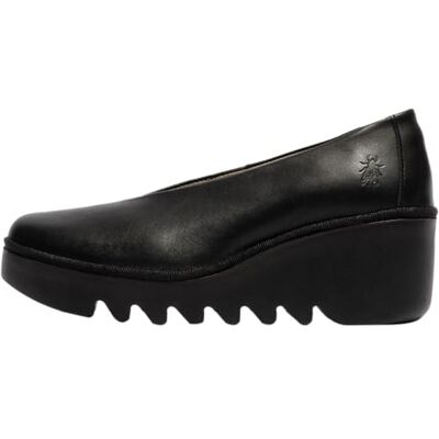 Fly London kvinnors BESO246FLY Loafer, svart, 7 UK, Svart, 40 EU Fly London kvinnors BESO246FLY Loafer, svart, 7 UK, Svart, 40 EU