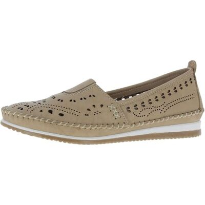 Andrea Conti Lädertofflor för kvinnor 1889603, storlek:37 EU, Färg:beige Andrea Conti Lädertofflor för kvinnor 1889603, storlek:37 EU, Färg:beige