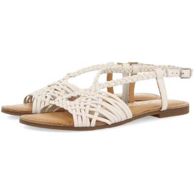 GIOSEPPO AIDONE, Platta Sandaler Kvinna, Vit, 36 EU, Vit, 36 EU GIOSEPPO AIDONE, Platta Sandaler Kvinna, Vit, 36 EU, Vit, 36 EU