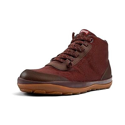 Camper Herr Peu Pista Gm Ankle Boot, Burgundy, 40 EU Camper Herr Peu Pista Gm Ankle Boot, Burgundy, 40 EU