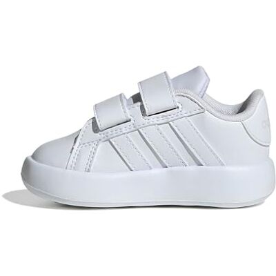 adidas Unisex Bebis Grand Court 2.0 Shoes Kids, Cloud white/Cloud white/grey, 24 EU adidas Unisex Bebis Grand Court 2.0 Shoes Kids, Cloud white/Cloud white/grey, 24 EU