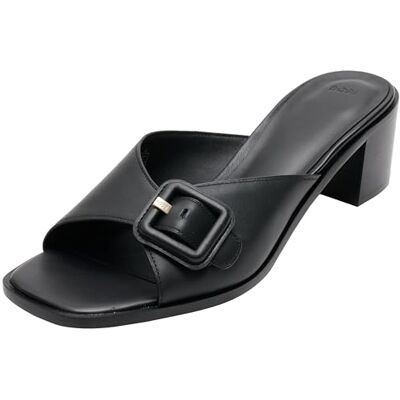 Boss Charlize_mule50_vcbk mules för kvinnor, Svart, 42 EU Boss Charlize_mule50_vcbk mules för kvinnor, Svart, 42 EU