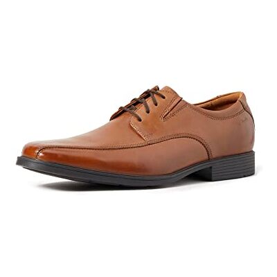 Clarks Tilden Walk Oxford för män, Mörk solbränna lea, 41.5 EU Clarks Tilden Walk Oxford för män, Mörk solbränna lea, 41.5 EU
