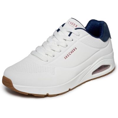Skechers dam UNO STAND ON AIRSneaker Fritidssko, luftkylt minnesskum, Skech-Air, snörsko Skechers dam UNO STAND ON AIRSneaker Fritidssko, luftkylt minnesskum, Skech-Air, snörsko