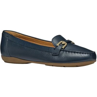 Geox D Annytah Moc A, loafers för kvinnor, Marinblå, 38 EU Geox D Annytah Moc A, loafers för kvinnor, Marinblå, 38 EU