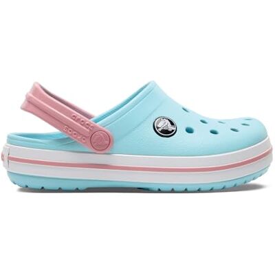 Crocs Crocband Clog T Träskor unisex – barn, Ice Blue/White, 24/25 Crocs Crocband Clog T Träskor unisex – barn, Ice Blue/White, 24/25