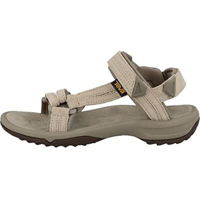 Teva kvinnors W Terra Fi Lite mocka sport sandal, Fjäder grå, 37 EU Teva kvinnors W Terra Fi Lite mocka sport sandal, Fjäder grå, 37 EU